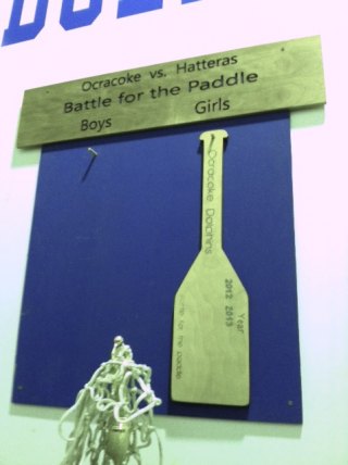 On Friday, the Boys will be playing to bring the paddle home – the Girls will be playing to keep the paddle on Ocracoke! 